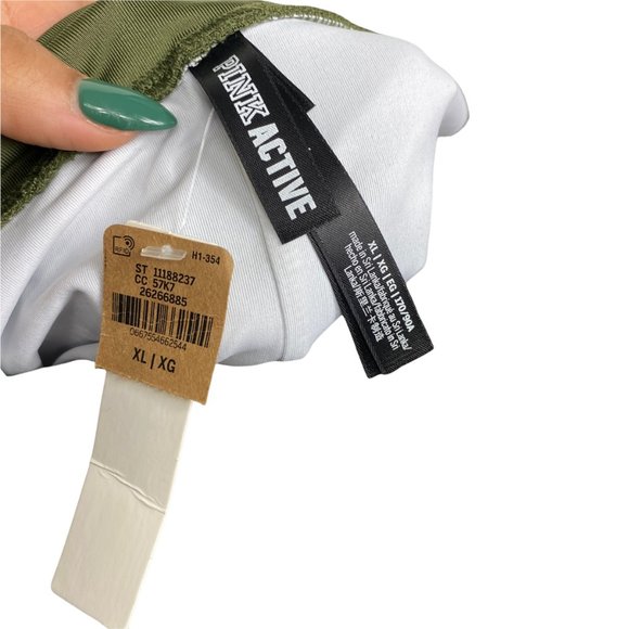 Victoria Secret PINK Gym to Swim Olive Bikini Bottom Size XL NWT - Picture 4 of 6